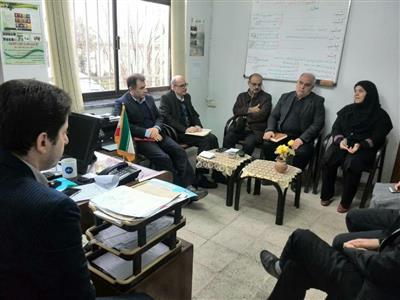 بازدیدرئیس سازمان جهاد كشاورزی استان گیلان از مركز خدمات جهاد كشاورزی بخش خمام